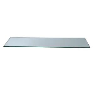 8" x 24" Rectangle Tempered Glass