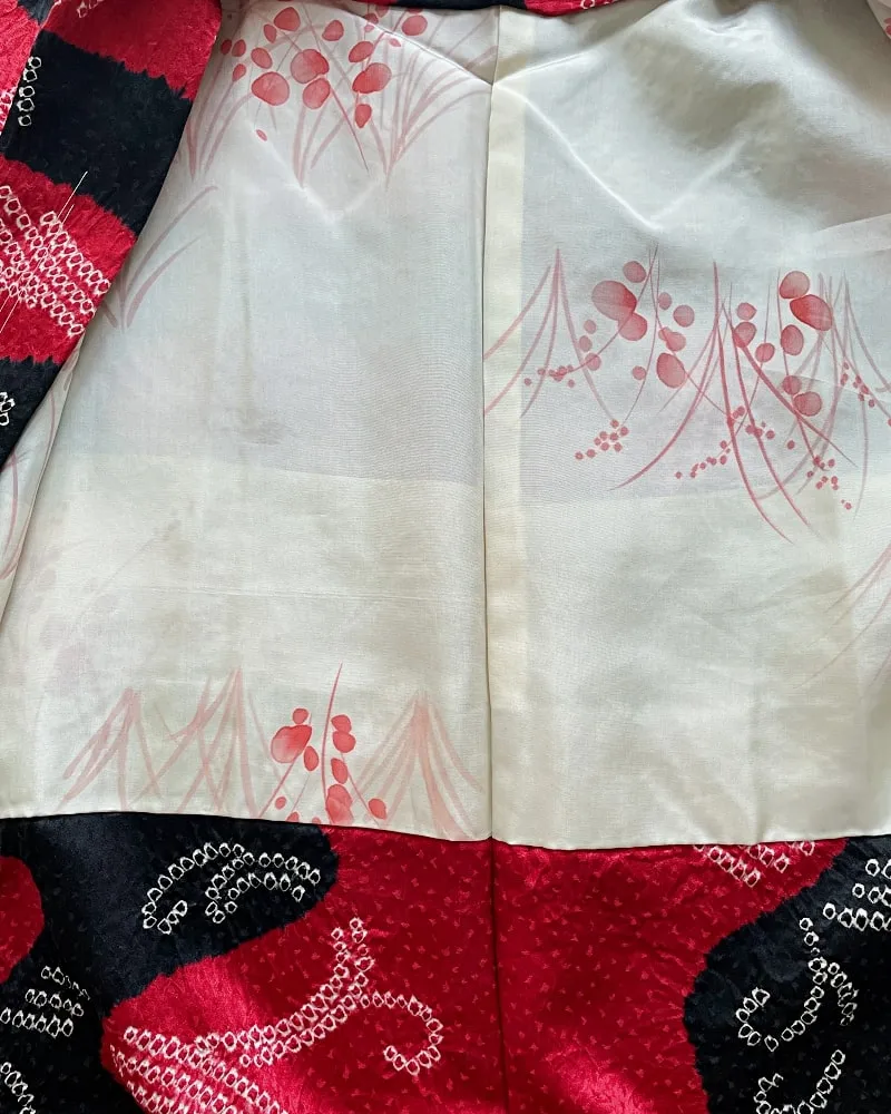 Ambitious Red Haori Kimono Jacket