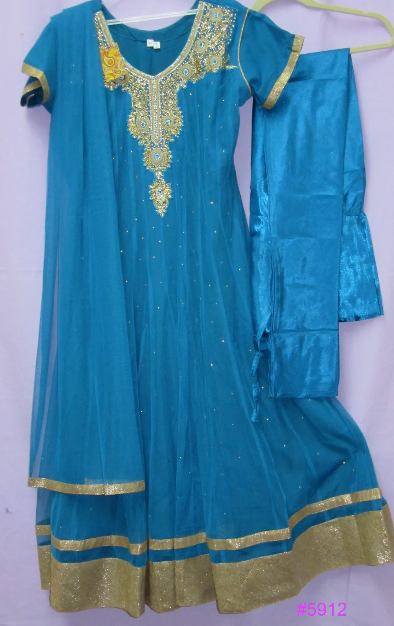 Anarkali 5919 Churidar Salwar Kameez Dupatta Large Size Suit Shieno