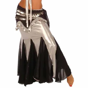 Belly Dance Glossy Lycra Mermaid Skirt