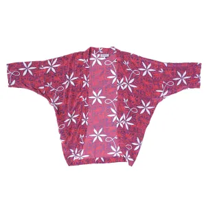 Blue Hawaii (Kimono Cover-Up) - Red