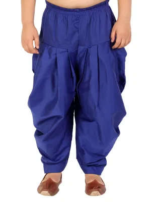 Boy's Blue Dhoti - Vastramay Boys