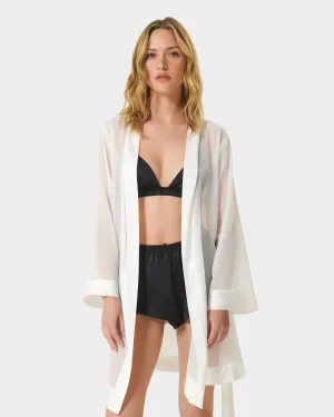 Chiffon Kimono Ivory