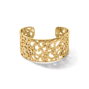 Contempo Gold Wide Cuff