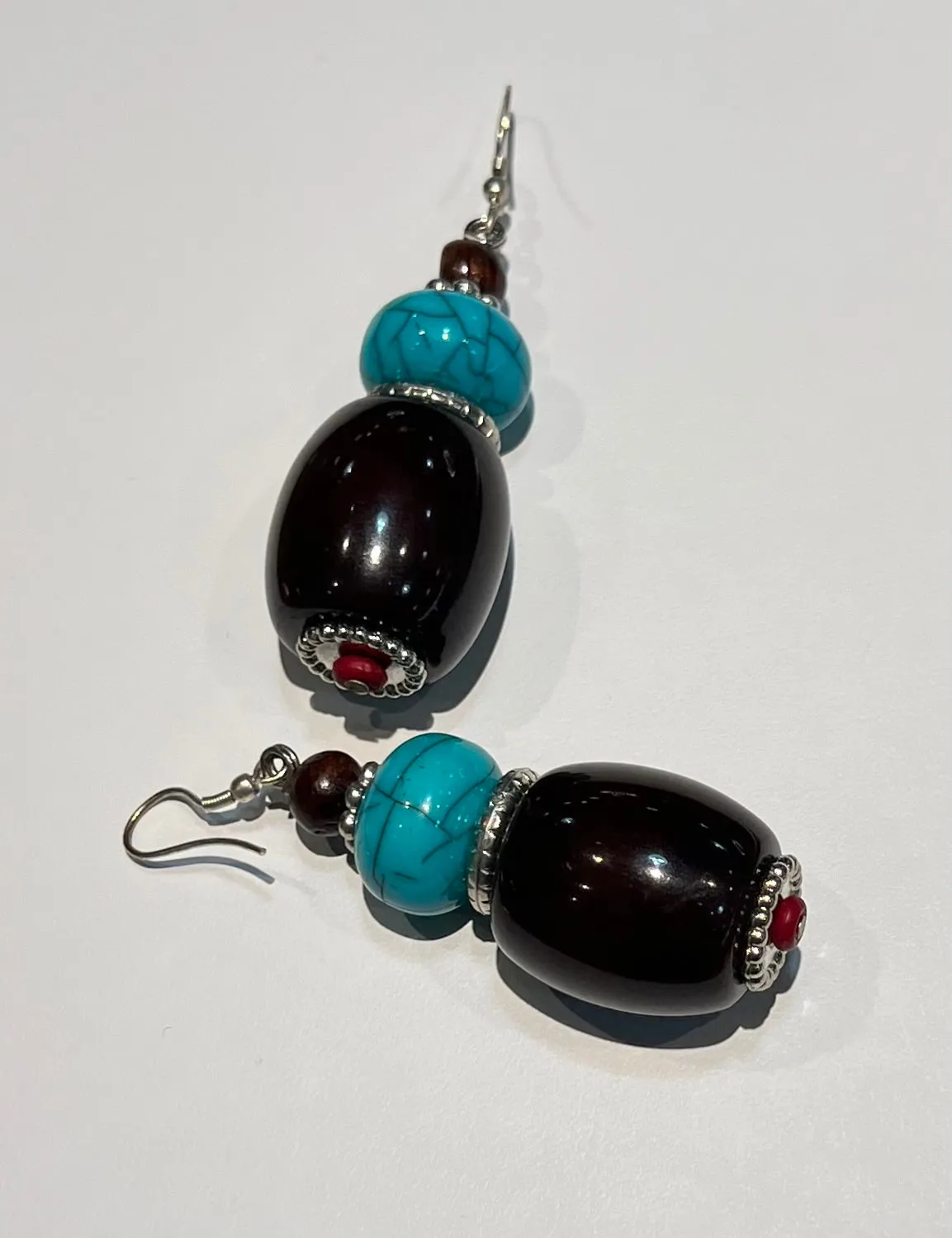 Copal Triple Stacked Earrings