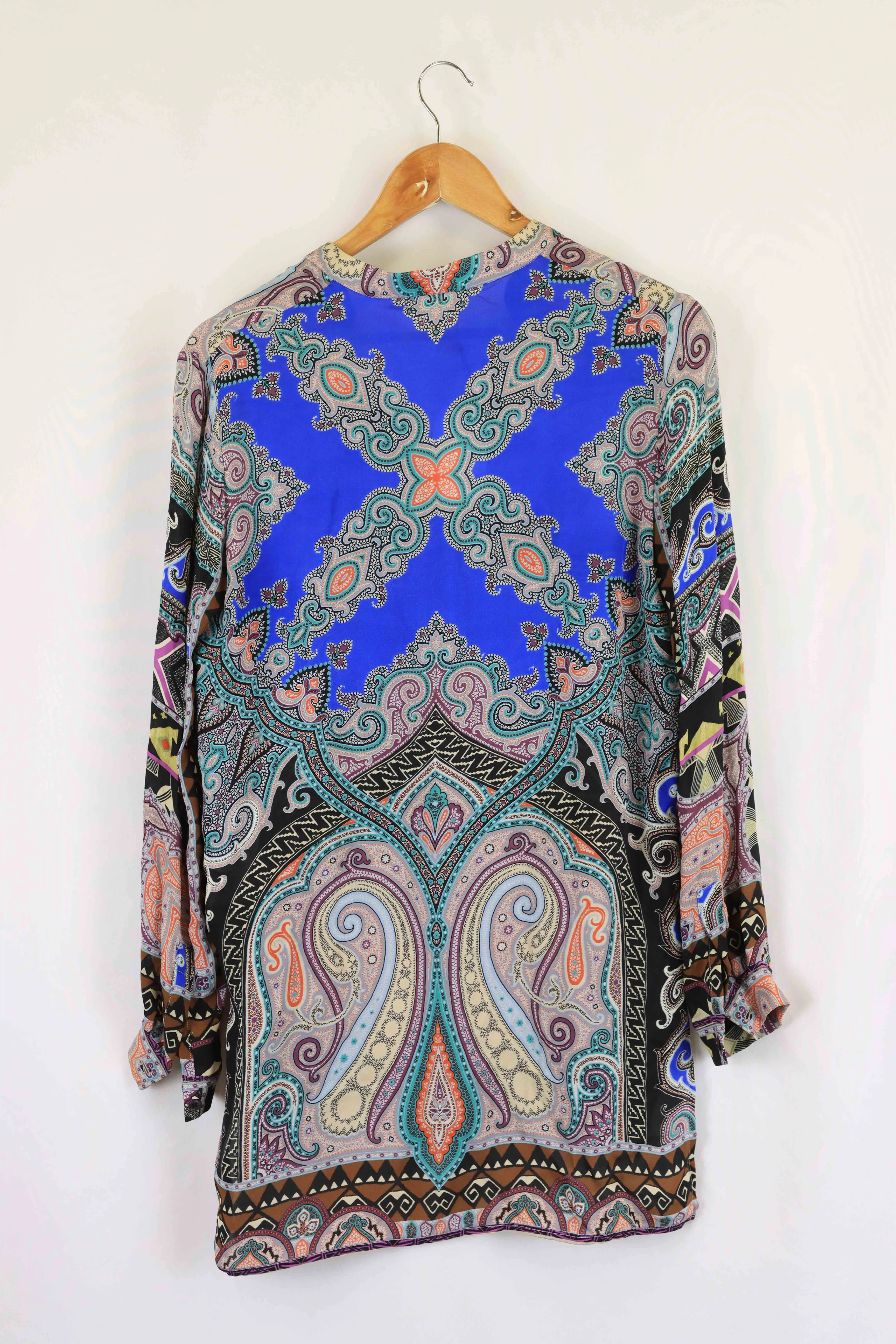 Etro Multicoloured Long Sleeve Blouse 8