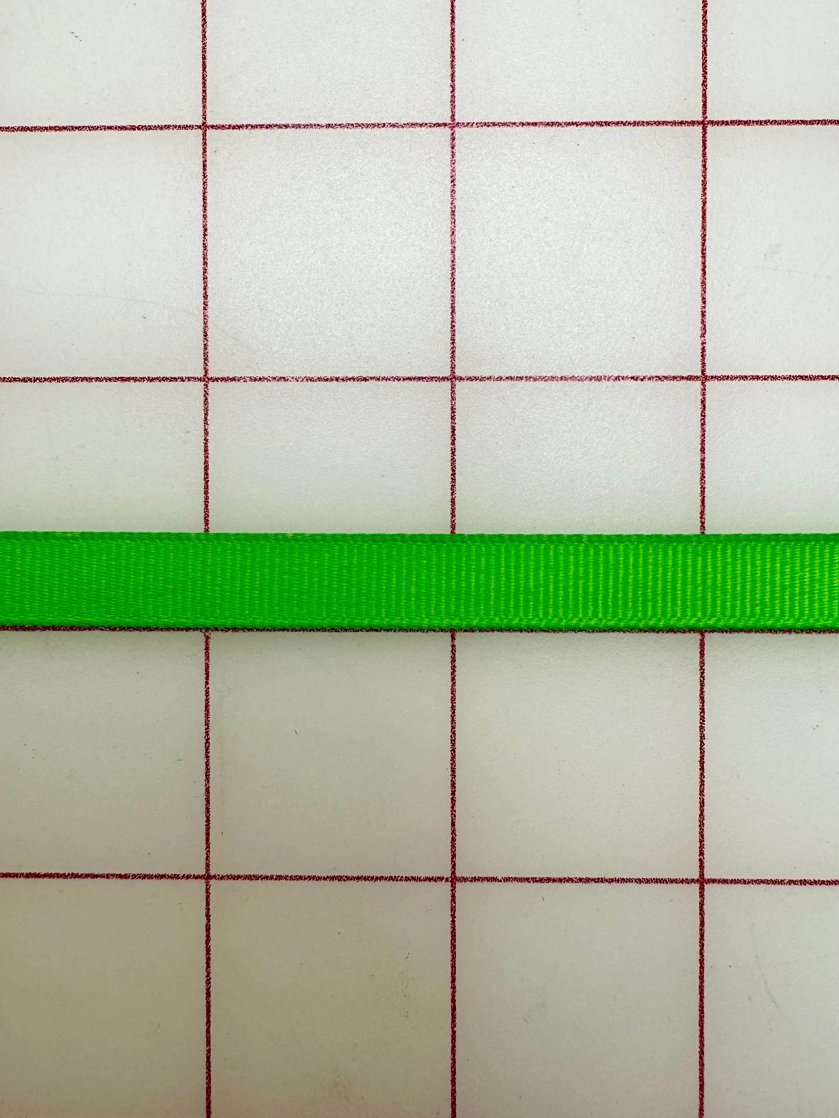 Grosgrain Ribbon - 3/8-inch Spring Green