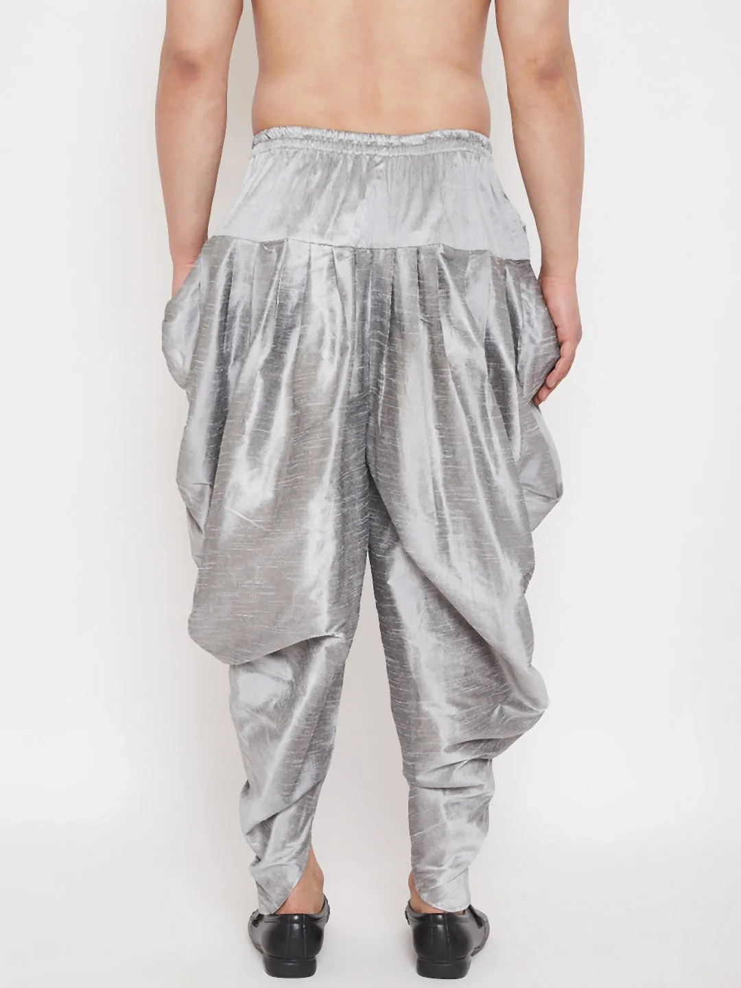 Jashvi Men's Grey Dhoti Pants