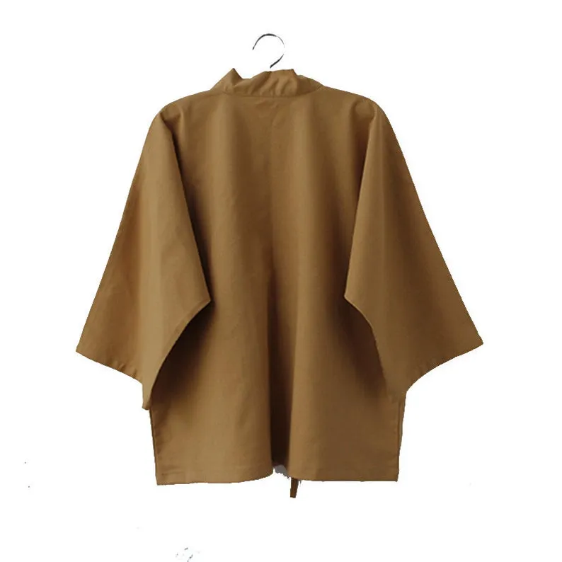 Khaki Traditional Women Haori