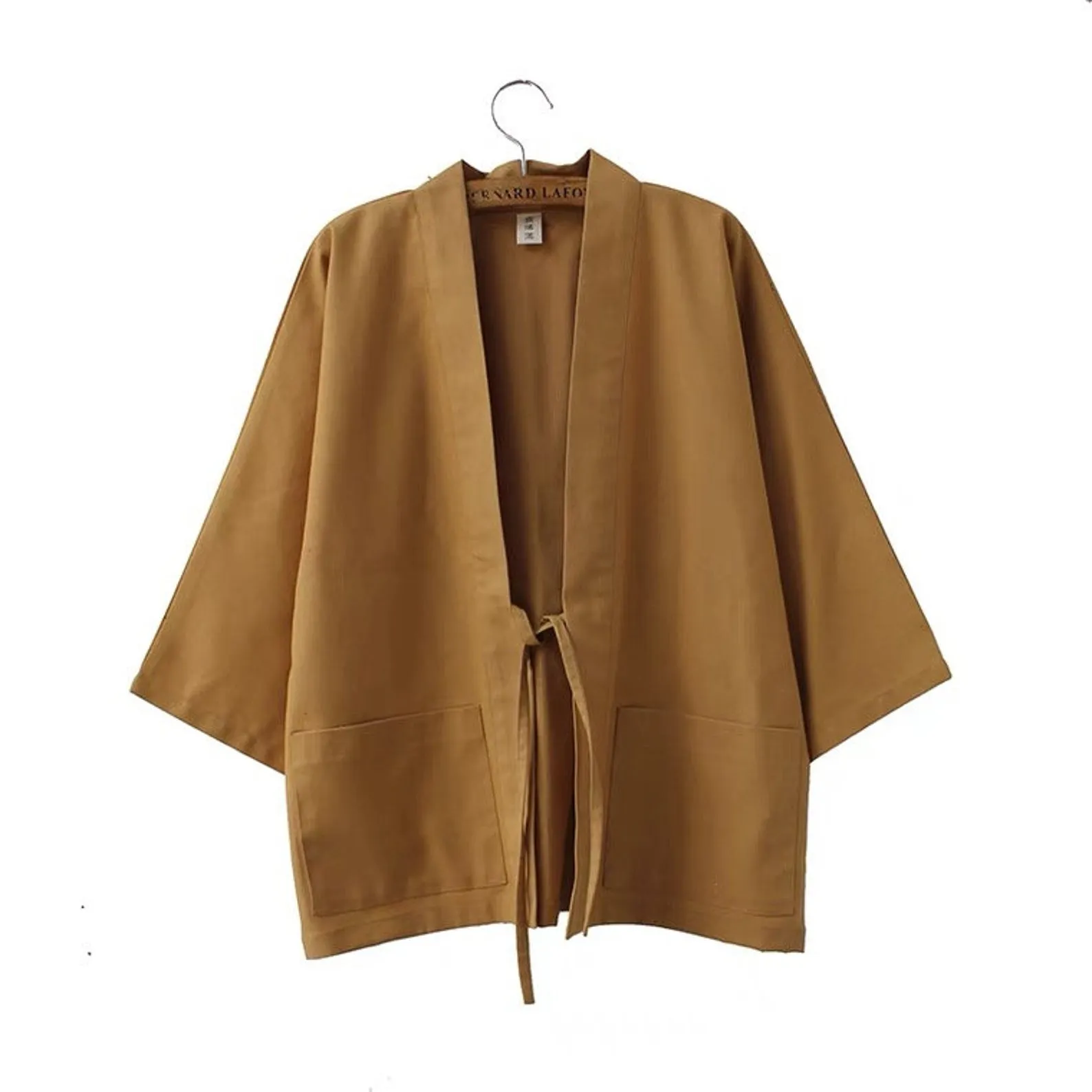 Khaki Traditional Women Haori