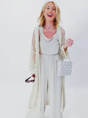 Kimmie's Open Knit Kimono