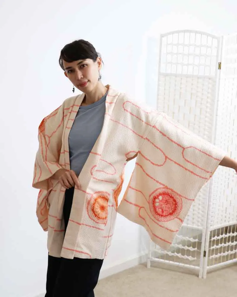 Maru Kimono Shibori Jacket