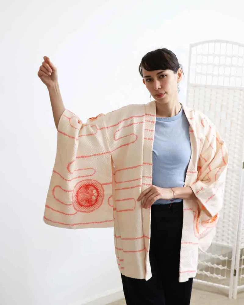 Maru Kimono Shibori Jacket