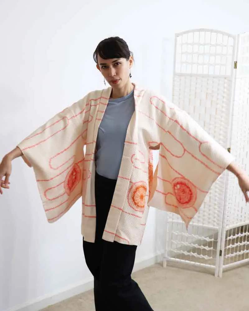 Maru Kimono Shibori Jacket