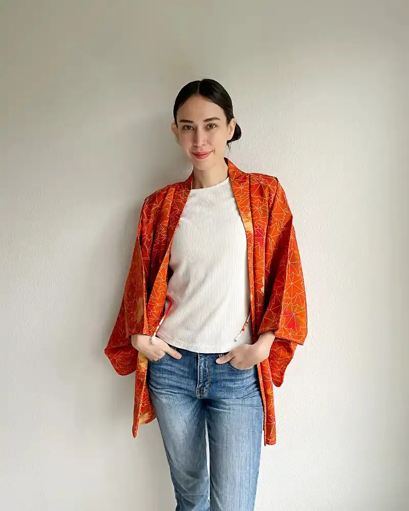 Momiji Love Haori Kimono Jacket