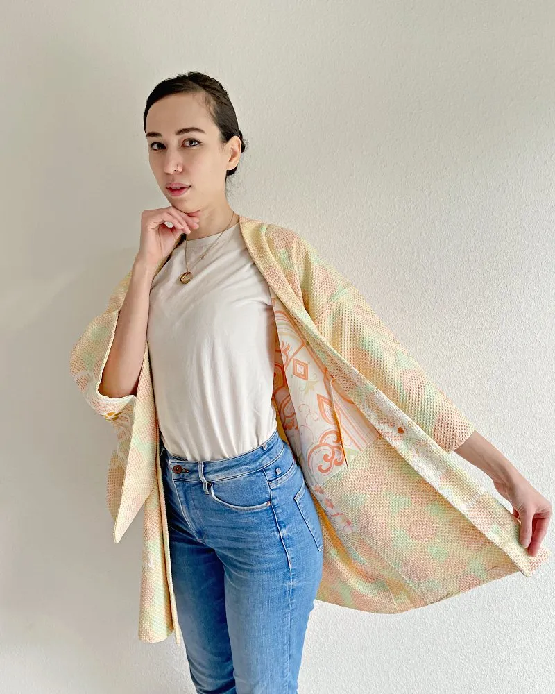 New Beginnings Shibori Haori Kimono Jacket