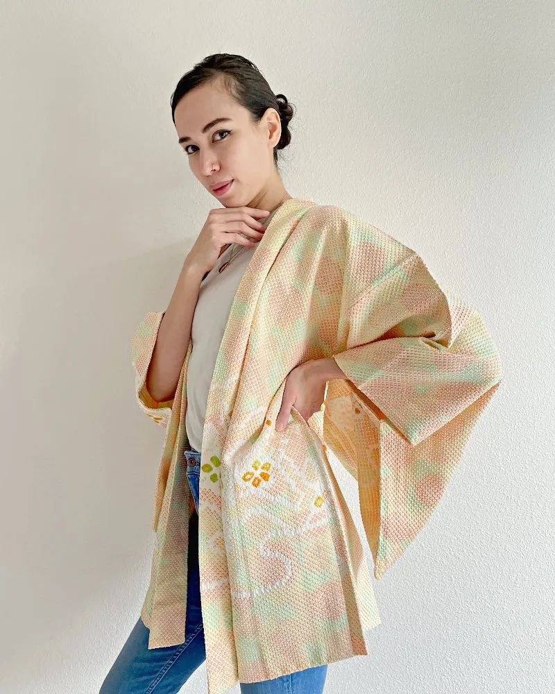 New Beginnings Shibori Haori Kimono Jacket