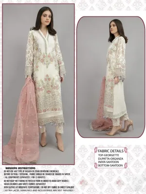 Pakistani Embroidery salwar kameez Dress Material