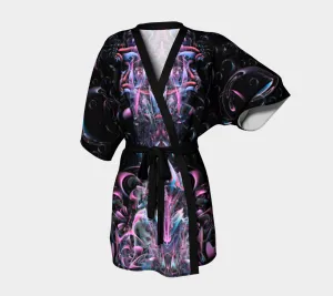 PINK CHAMPAGNE KIMONO ROBE