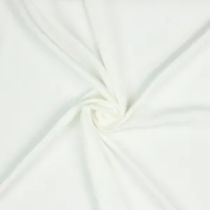 Plain Viscose : Radiance Ivory