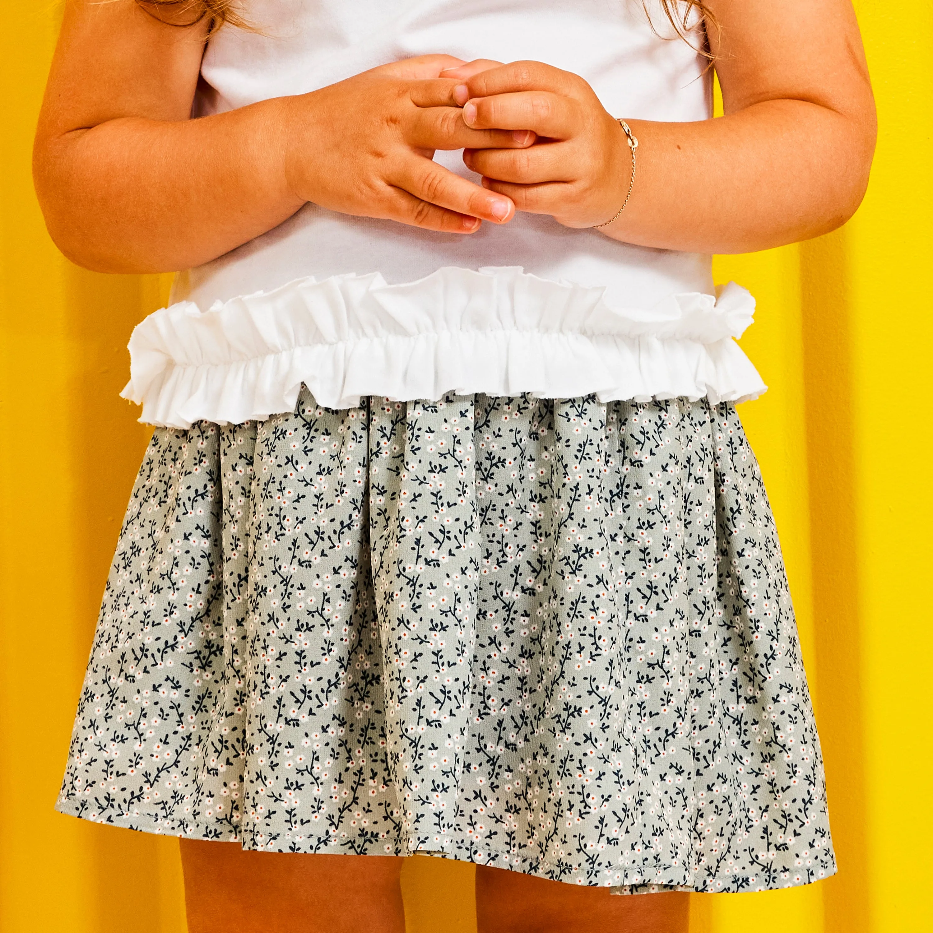 Vine Floral Skirt