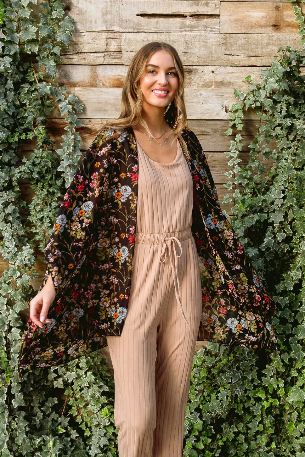 Wildflower Wanderer Kimono