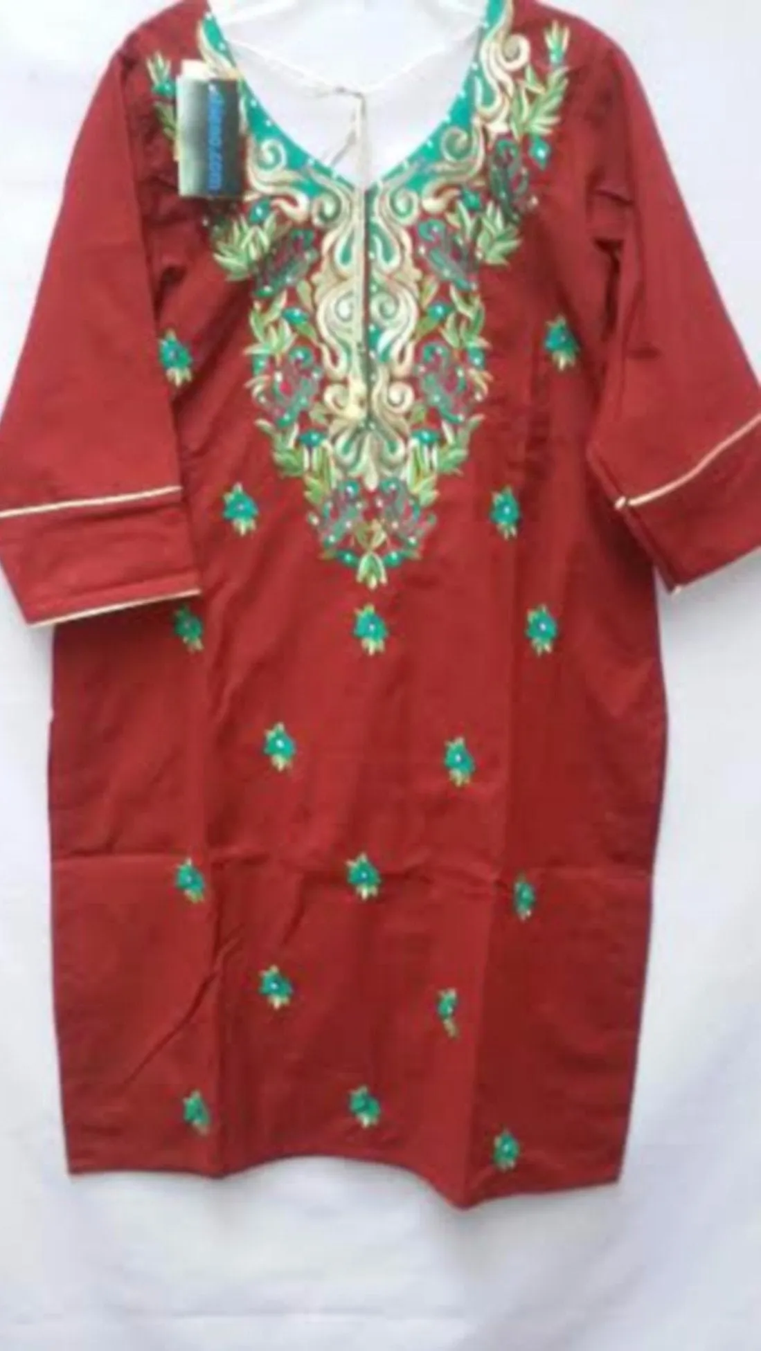 Winter Wear 7283 Maroon Medium Size Salwar Kameez Dupatta Warm Suit Shieno